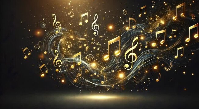 踊る音符