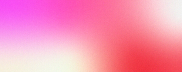 Obraz premium Abstract luxury gradient blurred glittering background with pink and red foil. Abstract pink and purple gradient background. Noise grainy gradient background blending orange, pink and white foil 