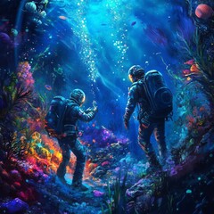 Underwater Adventure Exploring Hidden Treasures