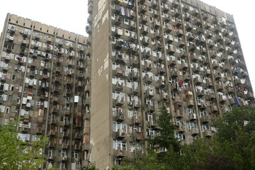 Georgian Soviet architecture design Student Dormitories