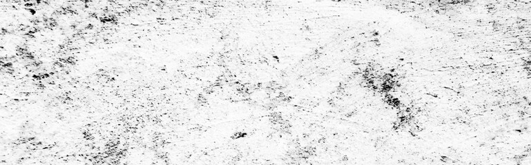 White old concrete wall grunge texture - wide banner format background with copy space for text. Grunge gray texture of chips, cracks, scratches. Soft white grunge. Distressed black grunge texture.