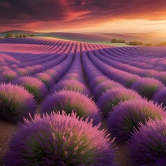 lavender field in region
field of lavender