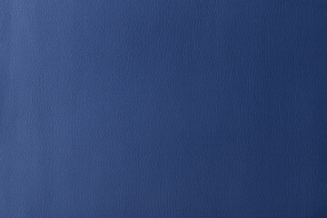 Texture of genuine leather, artificial leatherette blue background