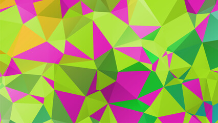 Obraz premium Colorful polygon background or frame. Abstract Rectangle Geometrical Background. Geometric design for business presentations or web