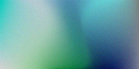 blue and light green  wave white noisy, grainy texture and a blurred background. Digital grainy gradient with a colorful soft noise effect. Abstract grainy gradient texture background. 