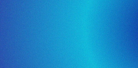 Blue gradient grainy noise texture background. Design for texture, poster, banner, wallpaper, header cover backdrop