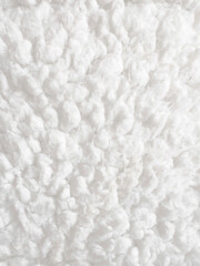 White Sheep Wool Texture Background