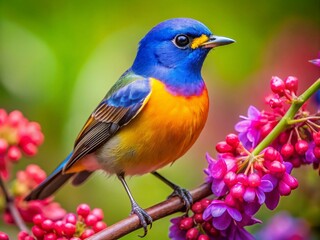 Fototapeta premium Captivating Pictures of Pennsylvania Birds in Their Natural Habitat Showcasing Vibrant Colors and Unique Species