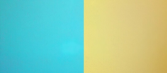 Blue and Yellow Split Background - Ideal for Modern Designs, Website Headers, or Branding