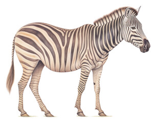 Fototapeta premium PNG Zebra wildlife drawing animal.