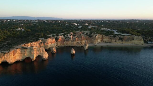 Marinha Beach, Praia dea Marinha, Algarve, Portugal 