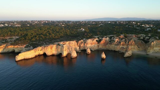 Marinha Beach, Praia dea Marinha, Algarve, Portugal 