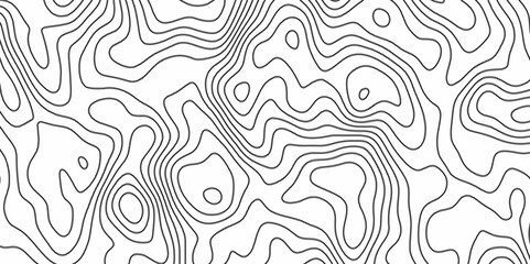 Fototapeta premium Topographic map in contour line light topographic topo contour map and ocean topographic line map. Natural printing illustrations of maps.