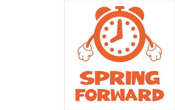 Daylight savings time Fall Back, change clock back one hour, Daylight Saving Time Ends web reminder banner. Clocks with arrow hand turning back an hour - Powered by Adobe
