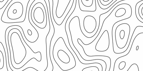 Fototapeta premium Topographic map in contour line light topographic topo contour map and ocean topographic line map. Natural printing illustrations of maps.