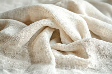 Natural linen texture as a background.