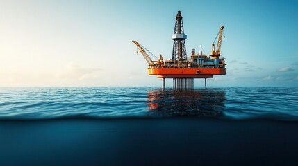 Advanced ocean drilling rigs with autonomous safety systems, instantly detecting and responding to emergencies
