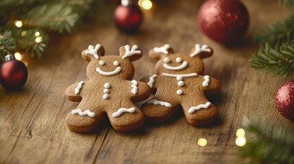 The Gingerbread Reindeer Cookies