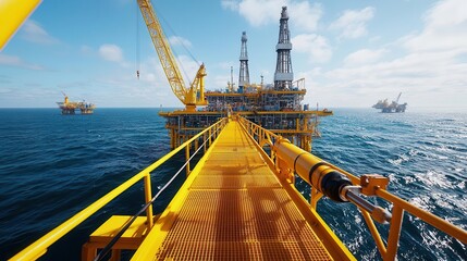 AI-enhanced offshore rigs with machine learning models that continuously improve drilling techniques based on data analysis