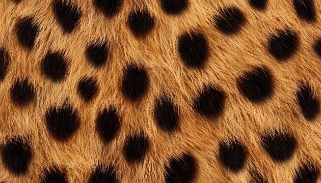 A seamless ocelot skin pattern featuring rosettes and stripes in warm, earthy tones, ideal for wild texture designs