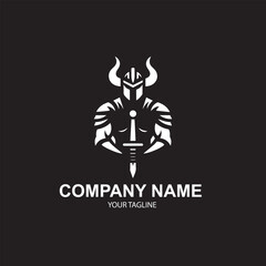 vectors warrior logo design 