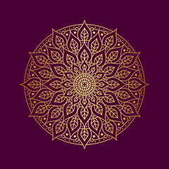 Beautiful Luxury Gold Mandala Illustration Vol. 2