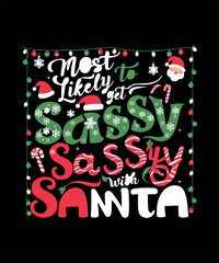 Merry Christmas T-shirt Design