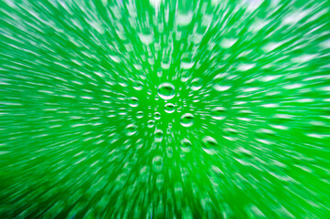 Obraz premium Clear raindrops on clear glass. Raindrop concept