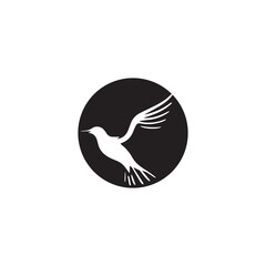 Seagul bird logo icon vector