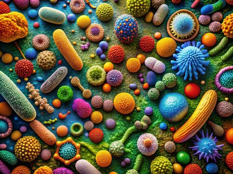 Diverse Shapes of Bacteria: Exploring Microbial Structures in Science and Nature for Educational and Research Purposes