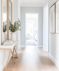 modern hallway