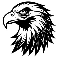 eagle head vector