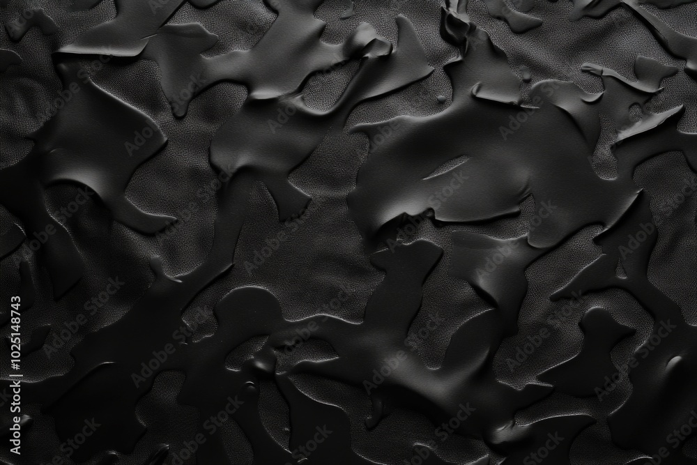 Poster close-up shot of a black textured surface, suitable for use in product photography or design project