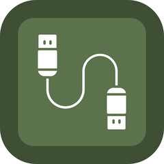 Usb Cable Icon Design