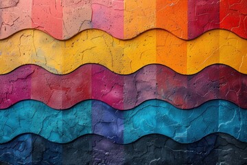 abstract background in colors and patterns for No Beard Day