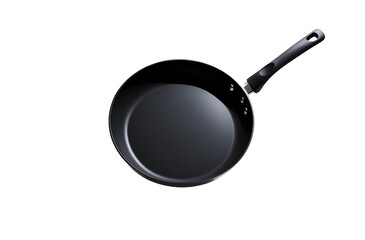 Frying pan isolated on transparent png
