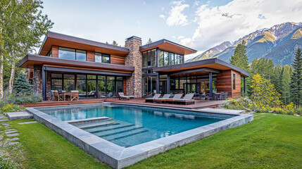 Luxury Modern New Construction Vacation Home Park City Aspen Jackson Hole
