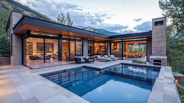 Luxury Modern New Construction Vacation Home Park City Aspen Jackson Hole
