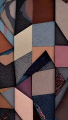 A collage of various abstract patterns and texture 