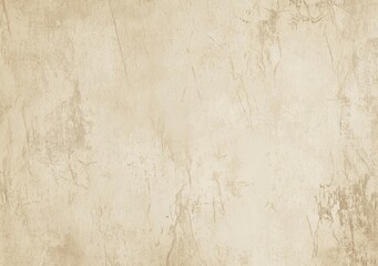 Fototapeta premium Vintage parchment background with soft distressed texture in beige tones.