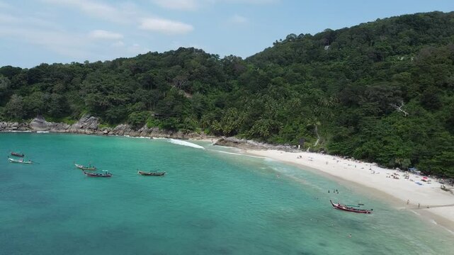 Imagens de Drone do Mar na Tail&acirc;ndia 
