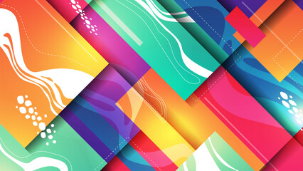 abstract background with colorful and creative design