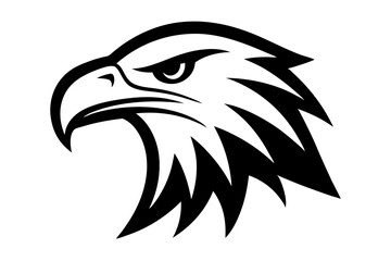 Obraz premium eagle head vector illustration