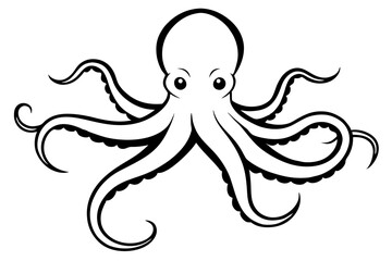 octopus vector