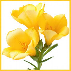 Freesia Isolated