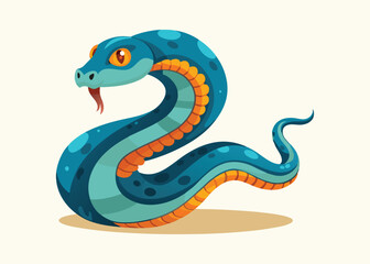 illustration of a snake