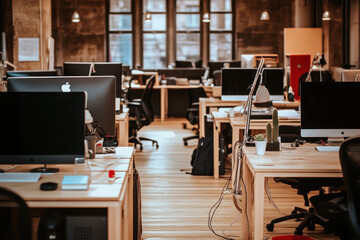 Vibrant Workspace Filled With Tools And Resources For Delivering High-Quality Content Writing Services, Reflecting Professionalism And Creativity
