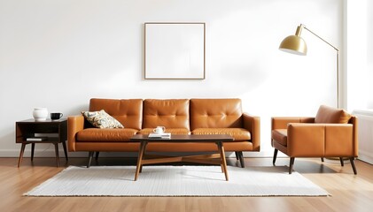 Retro-Modern Living Room