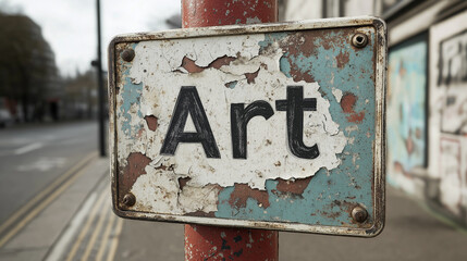 Fototapeta premium The word 