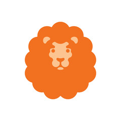 Lion icon sign. Leo symbol